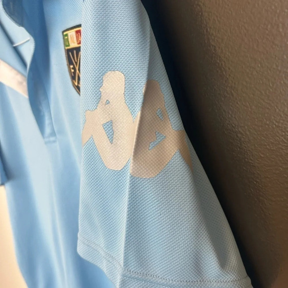 Men’s XL NWOT men’s team Italy golf shirt  Kappa brand size 10 on the side - Picture 3 of 7